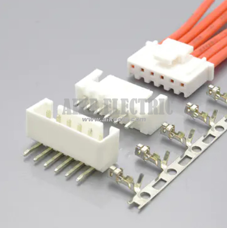 2.50mm JST XH Woth Lock Type Wire To Board Connector